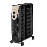 Picture of Black & Decker 11 Fin Oil Radiator Heater with Fan, 2500W, Black, OR011FD-B5