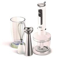 Picture of Black & Decker 4 In 1 Stainless Steel Stem Hand Blender With Chopper & Whisk