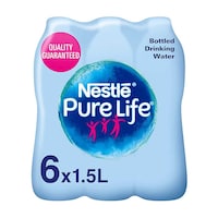Nestle Pure Life Water, 1.5L - Pack of 6