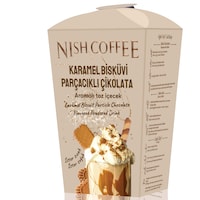 Picture of Nish Caramel Biscuit Crumbs Flavored Powdered Drink, 250g - Carton of 12