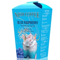 Picture of Nish Blue Raspberry Flavored Powdered Drink, 250g - Carton of 12