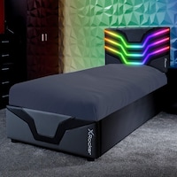X Rocker Cosmos RGB LED Bed In A Box, 90 X 190 cm