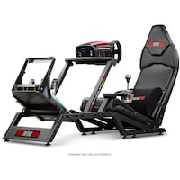 Picture of Next Level FGT Racing Simulator Cockpit, Black, 34965