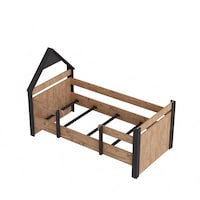 Picture of Netsan Valentino Bedstead Bed Frame with Headboard