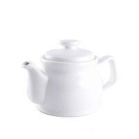 Porceletta Porcelain Tea Pot, 450ml, Ivory