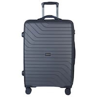 Carriall Unisex Groove Hardside Smart Cabin Luggage, TCC0945022