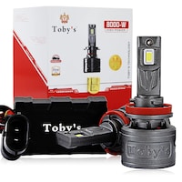 Picture of Tobys TY80 H11 LED Headlight Bulb Assembly, 160W - Pack of 2