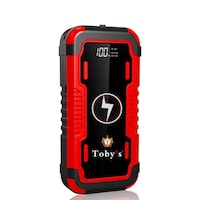 Toby’s Powerful Jump Starter for Cars & Wireless Power Bank, TBS 8A, 8000mAh, 29.6WH