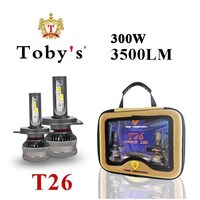 Picture of TBS Car LED Headlight Bulbs Original, T26 9007, 52W, 5000LM - Pack of 2 Pcs