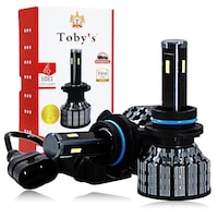 Picture of Tobys T4 MAX 9006 Car LED Headlight Bulbs, 60W - Pack of 2