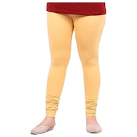 Yezi Women's Solid Leggings, KE0945205, Multicolour, Pack of 5