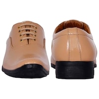 Picture of Woyak Men's Glossy Finish Formal Shoes, KE0945415, Beige