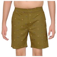 Picture of Elanzo Men's Printed Boxer Shorts, KE0945403, Olive Green & Grey, Pack of 2