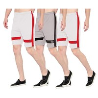 Picture of Dia A Dia Men's Running Shorts, KE0945196, Multicolour, Pack of 3