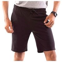 Lappen Fashion Men's Solid Shorts, KE0945244
