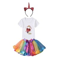 Girl's Baby Spider-Man Printed T-shirt and Tutu Skirt with Head Band, JZ0945713, Multicolour, Pack of 3