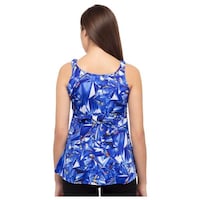Picture of DEGE Women's Printed Top, 17668396, Blue