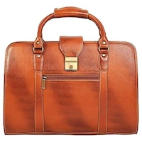 Picture of C Comfort Men's Solid Shoulder Office Bag, EL30, 42x12x30 cm