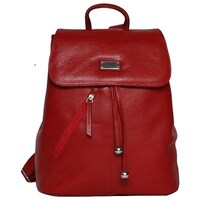 Picture of C Comfort Women's Solid Backpack, EL488, 37x15x32 cm, Red