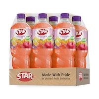 Star Mixed Fruit Drink, 1L - Pack of 6
