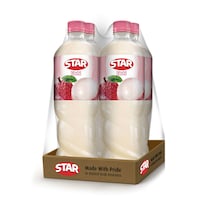 Picture of Star Litchi Refreshing Drink, 1.5L - Pack of 4