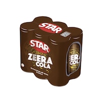 Picture of Star Zeera Cola Soft Drink Can, 300ml - Pack Of 24