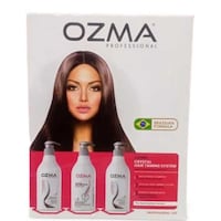 Ozma Crystal Hair Taming System Home Kit, 150ml, Pack of 3 - Carton of 24 Pcs