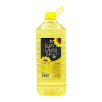 Sun Vista Pure Sunflower Oil, 5L - Carton of 4