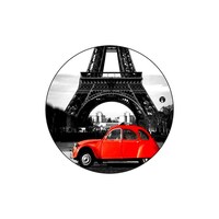 Picture of BP A Car Round Mouse Pad, Multicolour