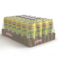 Picture of Star Pino Carbonated Soft Drink Can, 300ml - Pack Of 24