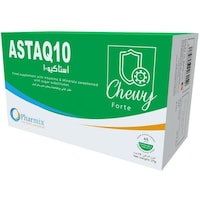 Chewyforte AstaQ10, 27 g, Box of 63 Pcs