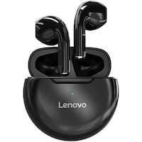 Picture of Lenovo True Wireless Stereo Half In-Ear Earphones, HT38, Black