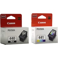 Picture of Canon 440 Black 441 Tricolor Ink Cartridges