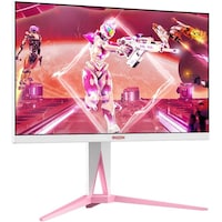 Picture of Aoc Agon Qhd G-SYNC Ips Premium Gaming Monitor, 27inch, Pink & White