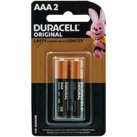 Picture of Duracell Original AAA Alkaline Batteries - Pack of 2