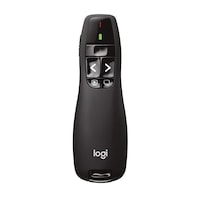 Logitech Wireless Presenter R400 Remote Clicker with Laser Pointer, Black