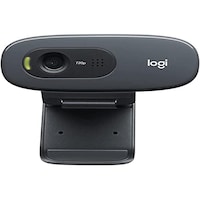 Logitech HD Webcam with Built in Microphone, C270 - Black