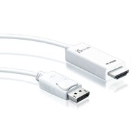 Picture of j5create DisplayPort to 4K HDMI Cable, JDC158 - White