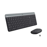 Picture of Logitech Slim Wireless Keyboard & Mouse Combo, Arabic Layout, MK470
