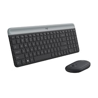 Picture of Logitech Slim Wireless Keyboard & Mouse Combo, Modern Compact Layout, MK470