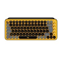 Picture of Logitech Wireless US Layout Customizable Emoji Keyboard, Blast Yellow