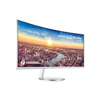 Picture of Samsung Curved QLED Monitor, C34J791WTR, 34inch, Grey