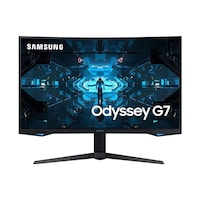 Picture of Samsung Odyssey G7 Curved Gaming Monitor, Black, 27inch