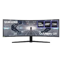 Picture of Samsung Odyssey G9 QLED Curved Monitor, 49inch, Black