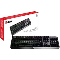 Picture of MSI Vigor GK50 Low Profile RGB Mechanical Gaming Keyboard, Black