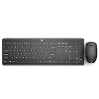 HP 230 Wireless Mouse and Keyboard Combo Set, 18H24AA, Black - Arabic English