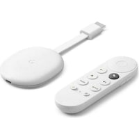 Google Chromecast with Google TV HD, Snow, GB, GA03131-GB