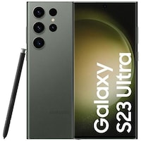 Samsung Galaxy S23 Ultra 5G Dual SIM Smartphone, 12GB, 256GB, 6.8inch, Green (Middle East Version)