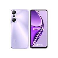 Infinix Hot 20 4G Smartphone, 4GB RAM, 128GB, 6.82 Inch - Purple