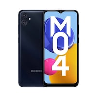 Picture of Samsung Galaxy M04, 4G Dual SIM, 4GB RAM, 64GB, 6.5inch, Dark Blue (Indian Version)